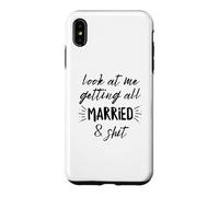 Regardez-Moi me marier et merdique Mariage Coque pour iPhone XS Max