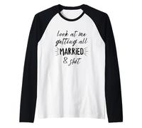 Regardez-Moi me marier et merdique Mariage Manche Raglan