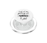 Regardez-Moi me marier et merdique Mariage PopSockets PopGrip pour MagSafe