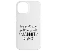 Regardez-Moi me marier et Tout ça, Funny Bride Groom Meme Coque pour iPhone 14