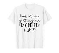 Regardez-Moi me marier et Tout ça, Funny Bride Groom Meme T-Shirt Graphique avec Valeur