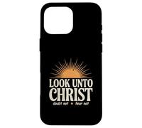 Regardez vers le Christ avec le soleil 2025, thème pour les jeunes, LDS Christian Coque pour iPhone 16 Pro Max