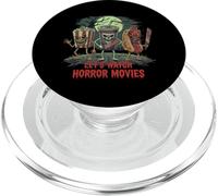 Regardons des Films d'horreur Amusants pour Halloween PopSockets PopGrip pour MagSafe