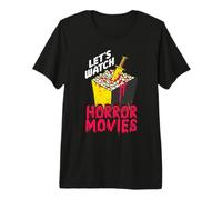 Regardons des Films d'horreur Amusants pour Halloween T-Shirt Haut de Gamme