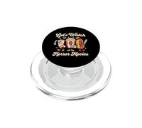 Regardons des Films d'horreur, du Pop-Corn, soirée cinéma d'halloween PopSockets PopGrip pour MagSafe