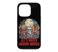 Regardons Les Films d'horreur effrayants Halloween Cinéma Night Coque pour iPhone 13 Pro