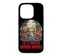 Regardons Les Films d'horreur effrayants Halloween Cinéma Night Coque pour iPhone 14 Pro