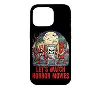 Regardons Les Films d'horreur effrayants Halloween Cinéma Night Coque pour iPhone 16 Pro