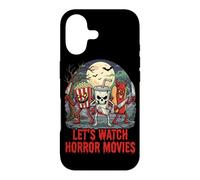 Regardons Les Films d'horreur effrayants Halloween Cinéma Night Coque pour iPhone 17