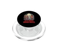 Regardons Les Films d'horreur effrayants Halloween Cinéma Night PopSockets PopGrip pour MagSafe