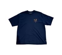 Regards - Bouquet T-shirt - Homme - Tops - Bleu - Taille: S