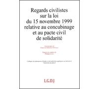 Regards Civilistes Sur La Loi Du 15 Novembre 1999 Relative Au Concubinage Et Au Pacte Civil De Solidarité