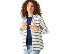 Regatta Bayletta Sweat à Capuche zippé pour Femme Blanc/Bleu Marine