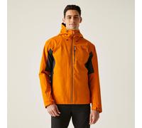 Regatta Birchdale Waterproof Jacket Mens Orange/Cendre S Male