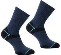 Regatta - "Blister Protection II" chaussettes de bottes pour femmes RG6000 (39,5 EU - 42 EU) (Bleu marine/bleu aruba)