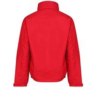 Regatta Blouson Aviateur Homme Imperméable Doublé Polaire avec Capuche dissimulée Dover Jackets Waterproof Insulated Homme Classic Red/Navy FR: M (Taille Fabricant: M)