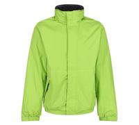 Regatta Blouson Aviateur Homme Imperméable Doublé Polaire avec Capuche dissimulée Dover Jackets Waterproof Insulated Homme Key Lime/Seal Grey FR: XS (Taille Fabricant: XS)
