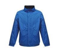 Regatta Blouson Aviateur Homme Imperméable Doublé Polaire avec Capuche dissimulée Dover Jackets Waterproof Insulated Homme Royal Blue/Navy FR: 2XL (Taille Fabricant: XXL)