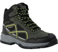 Regatta - Bottes de randonnée pour hommes "Vendeavour" RG9196 (47 UE) (Kaki foncé/Limonide)