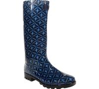 Regatta - Bottes en caoutchouc pour femmes "Wenlock", carrelage RG7810 (36 EU) (Bleu marine)