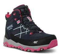 Regatta - Bottines de Marche Samaris - Enfant (35 FR) (Bleu Marine/Rose Fluo)