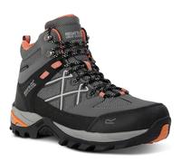 Regatta - Bottines de Marche Samaris - Femme (38 FR) (Gris foncé/Mandarine)