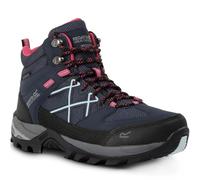 Regatta - Bottines de Marche Samaris - Femme (39 FR) (Bleu Marine/Rose/Turquoise)