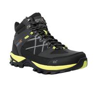 Regatta - Bottines de marche SAMARIS - Homme (41 FR) (Cendre/Vert néon)
