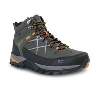 Regatta - Bottines de Marche Samaris - Homme (42 FR) (Kaki foncé/Orange Sombre)