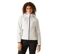 Regatta Bourda Veste softshell à capuche zippée pour femme, Sceau blanc gris