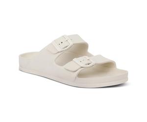Regatta Brooklyn Sliders à Double Sangle pour Homme, crème, 41 EU