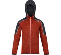 Regatta Burnton Full-Zip Fleece Fabric BlazOr/RtyOr 15 (3XL) Male