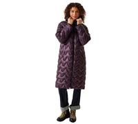 Regatta Cambrie II Veste matelassée longue à capuche pour femme, Bordeaux, 46