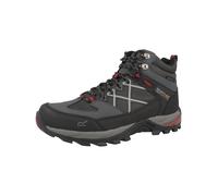 REGATTA Chaussure basse gris clair / gris foncé / rouge foncé / noir, Taille 44