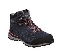 Regatta Chaussures Techniques Basses - Samaris Suede, Hiking Boot Femme Bleu et Rose Bleu et Rose 37 EU