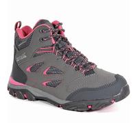 Regatta Chaussures Techniques Junior-Holcombe Iep, Hiking Boot Fille,Grey(Steel/Tulip)11 Child UK (30 EU) EU