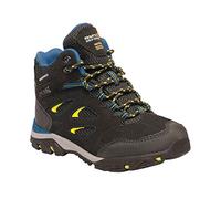 Regatta Chaussures Techniques Junior-Holcombe Iep, Hiking Boot garçon,Black(Black/Neon Spring)37 EU