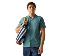 Regatta Hadlin Short Sleeve Shirt Vert M Homme
