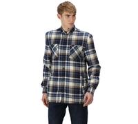 Regatta Chemise boutonnée Thamos – Homme, bleu marine à carreaux dorés, L