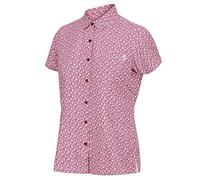 Regatta Chemise avec imprimé Mindano V avec Poche Poitrine et Propriété de séchage Rapide Shirts Femme Dark Cerise FR: XXS (Taille Fabricant: 8)