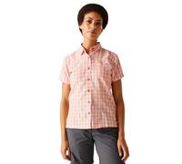 Regatta Chemise Mindano VIII pour femme, Carreaux de fleurs de pêcher, 44