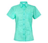 Regatta Chemise Mindano VIII pour femme, Imprimé feuilles bleues d'Aruba, 44