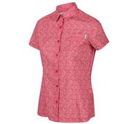 Regatta Chemise Stretch HONSHU IV légère et Respirante avec Poche Poitrine Shirts Femme Red Sky FR: S (Taille Fabricant: 12)