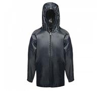 Regatta Ciré Enfant imperméable avec Capuche et DÉTAILS réfléchissants Pro Stormbreak Jackets Waterproof Shell Navy FR: L (Taille Fabricant: 9-10)