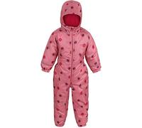 Regatta Combinaison Bébé Splat III Imperméable, Respirante et isolante Thermo-Guard avec imprimé Graphique Design Sur L'ensemble All In 1S Enfant Brandied Apricot Marl FR: XS (Taille Fabricant: 6-12m)