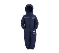 Regatta Combinaison Puddle IV All in 1s Mixte Enfant, Cypress Camo, Bleu, 3-4 ans (104 EU)
