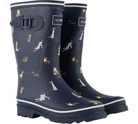 Regatta - Damen Gummistiefel "Amelia", Hunde RG11724 (39,5 EU) (Marineblau)