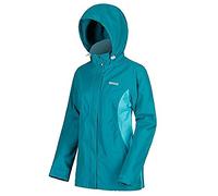 Regatta Daysha Veste imperméable et déperlante Femme DpLk/Atlants FR : 2XL (Taille Fabricant : 20)