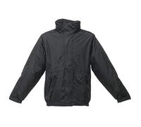 Regatta Dover - Veste Coupe-Vent imperméable - Homme (XL) (Noir/Gris)