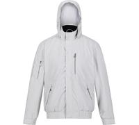 Regatta Feelding Waterproof Jacket Mens SilvGryLinea M Male